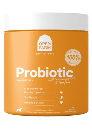 Open Farm Dog Supplement Probiotic Chews