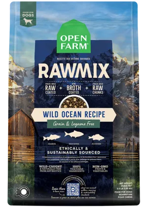 Open Farm RAWMIX Wild Ocean Grain Free Recipe for Dogs