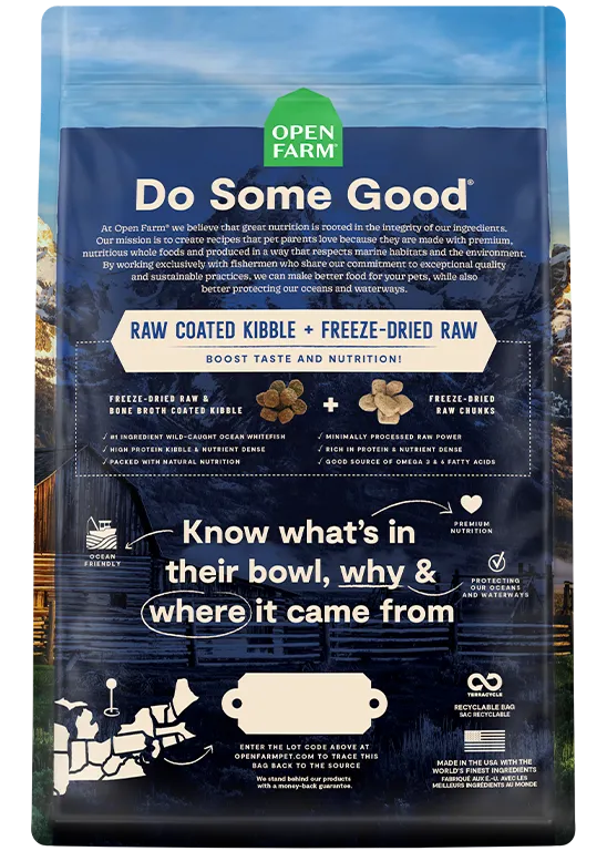 Open Farm RAWMIX Wild Ocean Recipe with Ancient Grains for Dogs