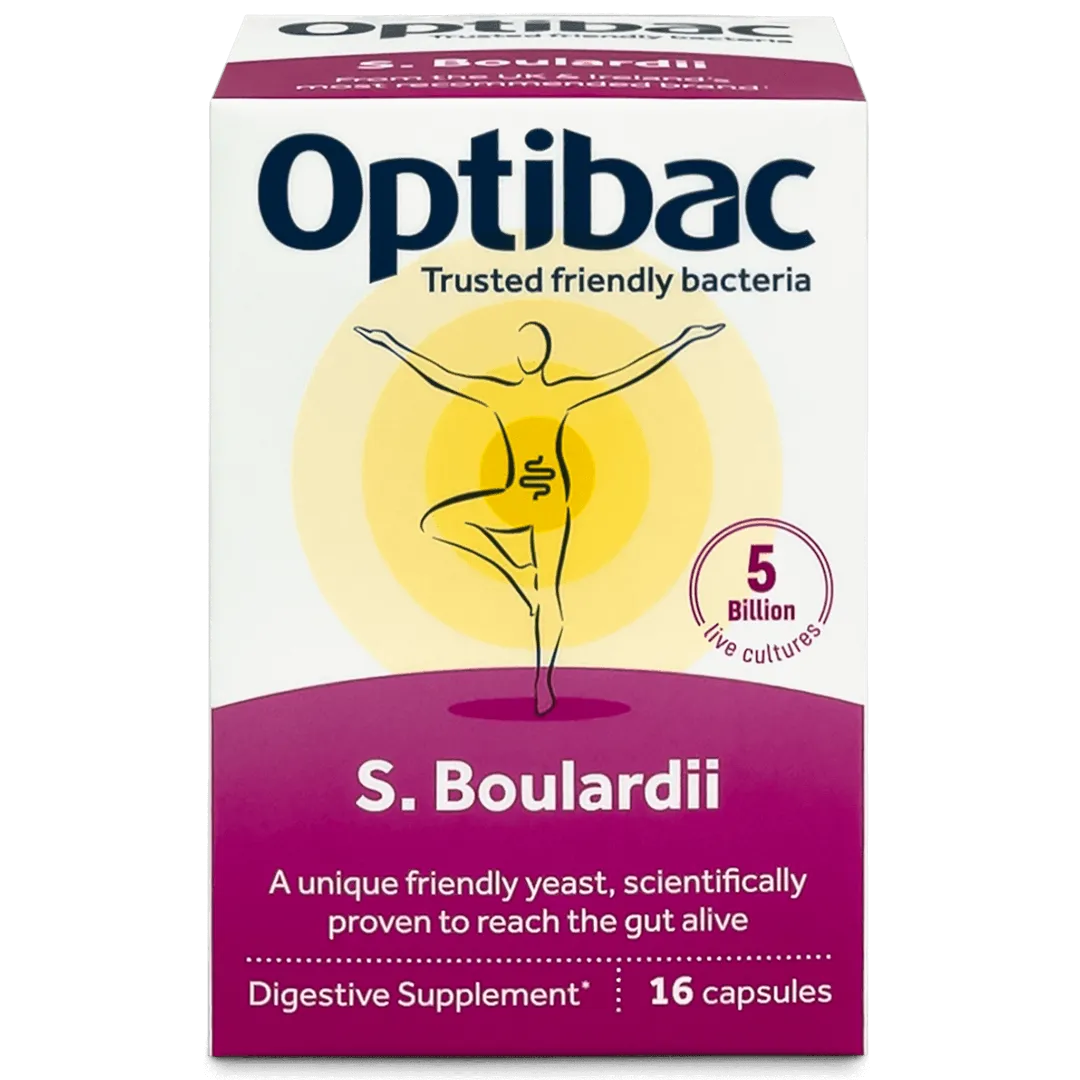 OptiBac Saccharomyces Boulardii 16 Capsules