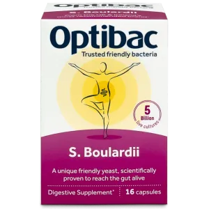 OptiBac Saccharomyces Boulardii 16 Capsules