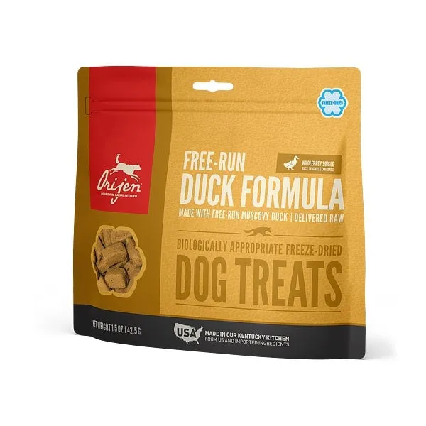 ORIJEN Freeze Dried Free Run Duck Dog Treats