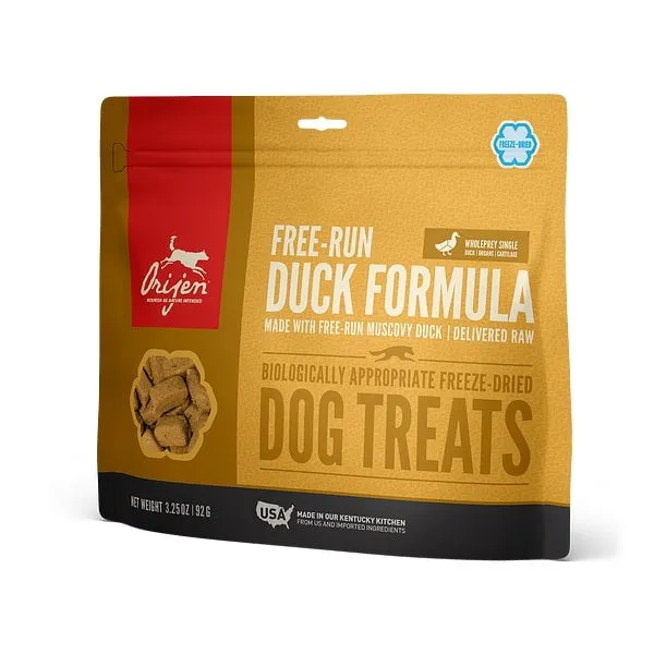 ORIJEN Freeze Dried Free Run Duck Dog Treats