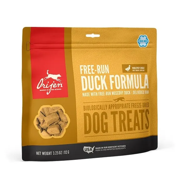 ORIJEN Freeze Dried Free Run Duck Dog Treats