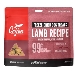 Orijen Freeze Dried Grass-Fed Lamb Dog Treats 3.25oz