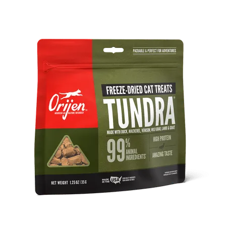 ORIJEN Grain Free Freeze Dried Tundra Cat Treats