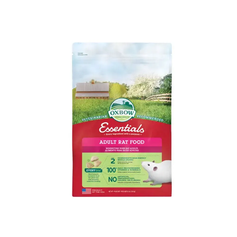 Oxbox Essentials Adult Rat Food 3lb