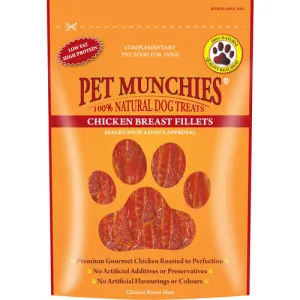 Pet Munchies Chicken Breast Fillet 100g