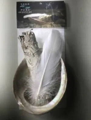 Sage Pure, smudging kit