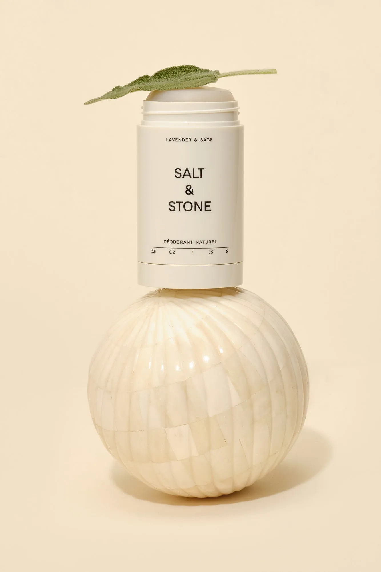 SALT & STONE All Natural Deodorant Lavender and Sage