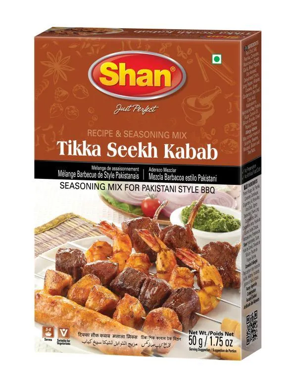 Shan Tikka Seekh Kabab Bbq  50G