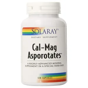 Solaray Calcium & Magnesium Asporotates 120 Caps