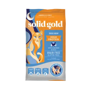 Solid Gold Cat GF Indigo Moon with Chicken & Egg 6lb