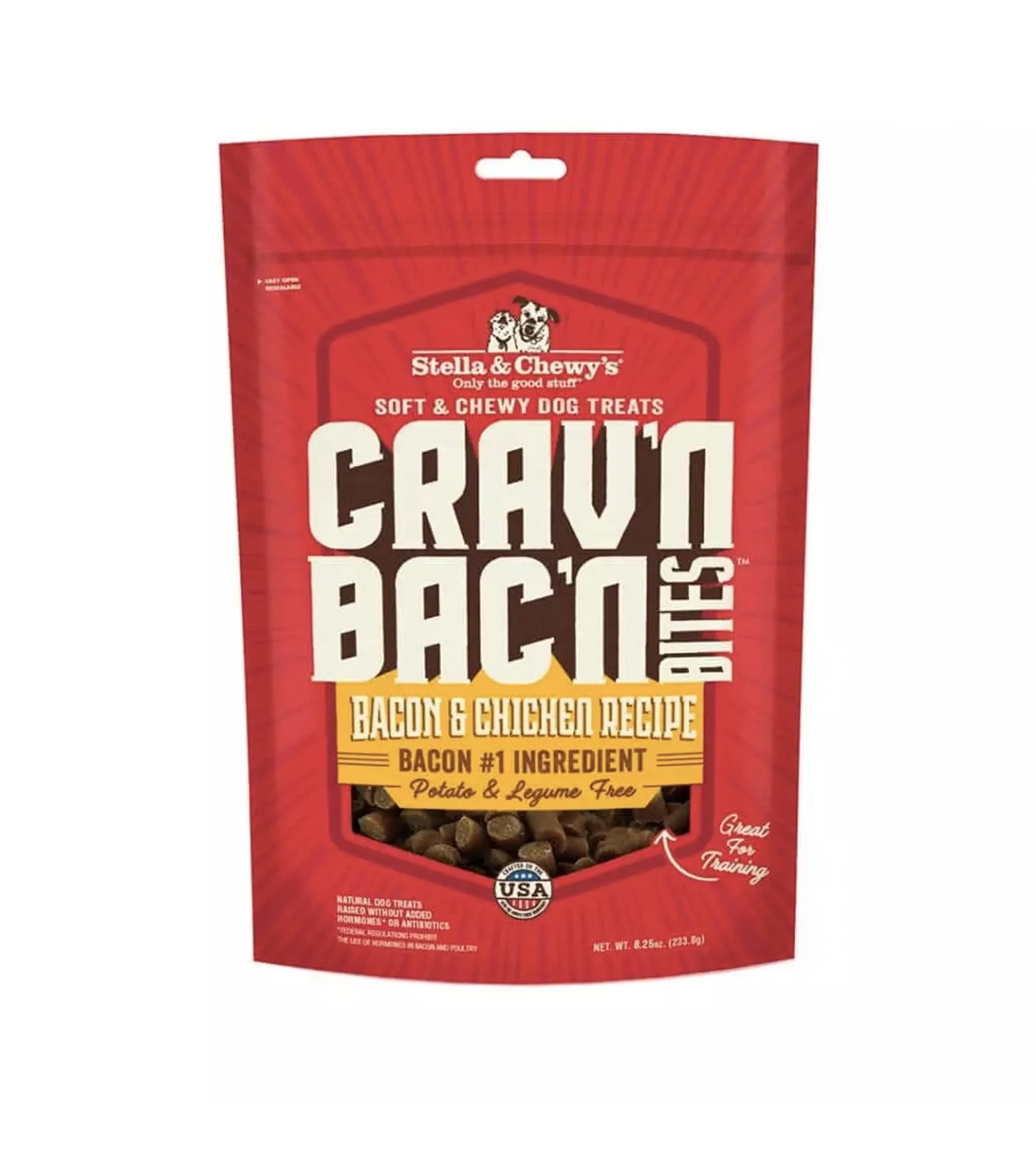 Stella & Chewy’s Crav’n Bac’n Bites (Bacon & Chicken) Recipe Dog Treats