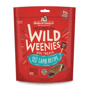 Stella & Chewy's Wild Weenies Grass-Fed Lamb Recipe Freeze-Dried Dog Treats 3.25 oz