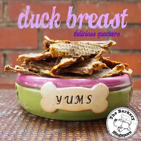 The Barkery Dehydrated Duck Breast Dog Treats