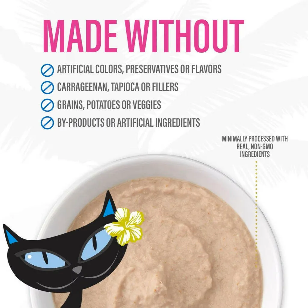 Tiki Cat Velvet Mousse Chicken Salmon (2.8 oz x 12 pouches)