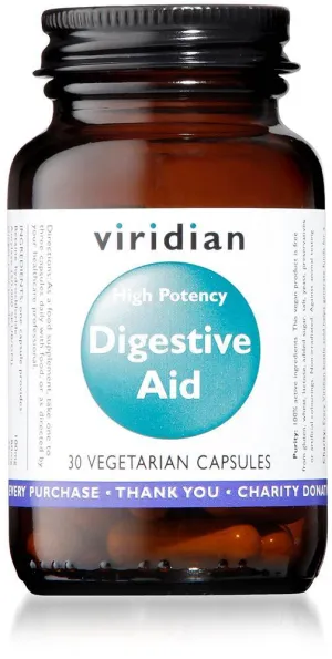 Viridian High Potency Digestive Aid 30 Caps