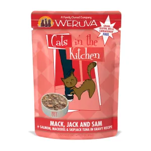 Weruva Cats in the Kitchen Mack, Jack & Sam Pouch (3.0oz)