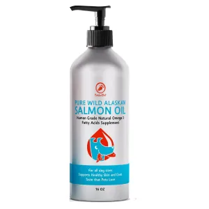 Wild Alaskan Salmon Oil 16oz | Dogs & Cats