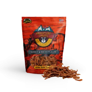 Wild Meadow Farms -ADVENTURE SHREDS RABBIT BACON 2.5oz